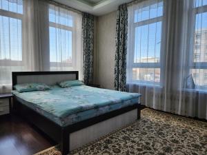 Кровать или кровати в номере Apartment 88
