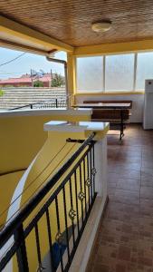 Balkón nebo terasa v ubytování Casa Luminița