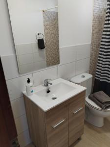 Koupelna v ubytování Apartamento Sol A free parking air conditioning