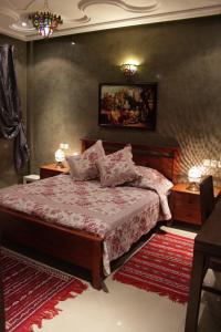 Postel nebo postele na pokoji v ubytování Riad Mimosa + 37 fotografií