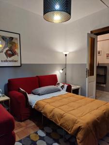 Ένα ή περισσότερα κρεβάτια σε δωμάτιο στο Ca' di Rosy