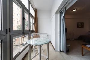 Posezení v ubytování Loft luminoso y espacioso al lado de Las Canteras