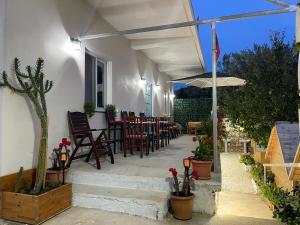 Zahrada ubytování Camping Albania-Secret Village Den