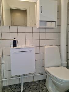 Et badeværelse på Bayer Apartments Copenhagen