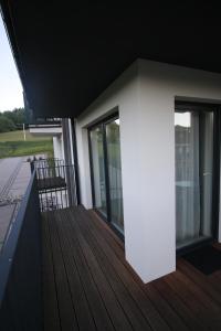 Balkón nebo terasa v ubytování Apartament ARS Platinium Wisła-Spokojna