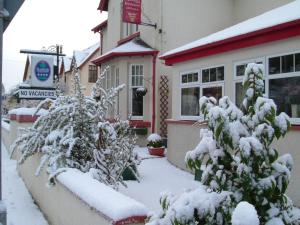 Smiddy House & Russell's Restaurant during the winter 