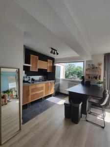 Dapur atau dapur kecil di Appartement en résidence +13 gambar