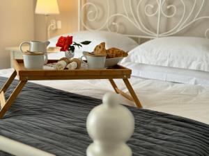 Posteľ alebo postele v izbe v ubytovaní Stone House Rosuja