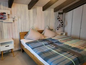 Voodi või voodid majutusasutuse Hotel Platten Apartment toas