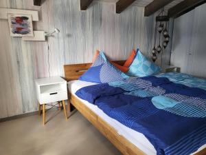 Voodi või voodid majutusasutuse Hotel Platten Apartment toas