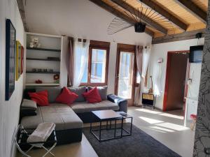 Istumisnurk majutusasutuses Hotel Platten Apartment +22 fotot