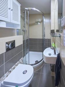 Koupelna v ubytování Nely´s Apartment