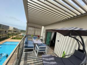 西迪拉哈尔Résidence Blue beach的相册照片