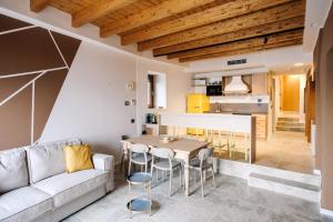Kuchyň nebo kuchyňský kout v ubytování Terrazza sulle mura Appartamento Sole