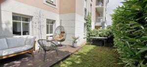 Zahrada ubytování Appartement Le Palladio