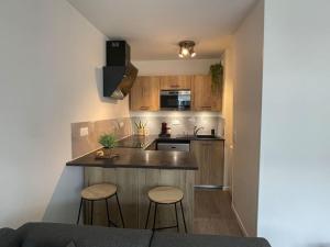 Dapur atau dapur kecil di Loue avec Mickey, découvre Paris