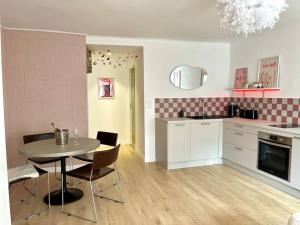 Køkken eller tekøkken på La parenthèse amoureuse