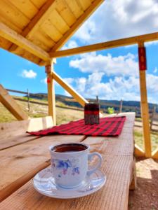Balkón nebo terasa v ubytování Eko katun Staro katunište