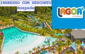 a rendering of a water park at a resort at CALDAS NOVAS RESIDENCE - Inclui um ingresso por pessoa em Parque Aquático por diaria e temos , HOT PARK, LAGOA PARQUE E OUTROS PARQUES a preço promocional in Caldas Novas