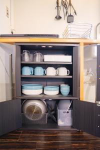 Una cocina o kitchenette en FUJIクロスゲートハウス
