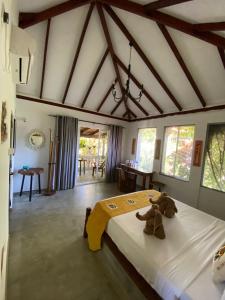 Postel nebo postele na pokoji v ubytování Villa Olde Ceylon