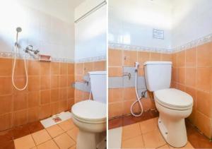 Koupelna v ubytování Hotel Candra Adigraha
