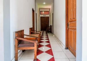 Posezení v ubytování Hotel Candra Adigraha