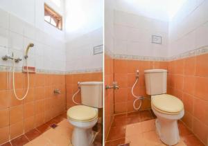Koupelna v ubytování Hotel Candra Adigraha