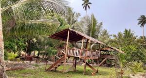 Сад в Rumah Pantai Patang