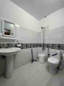 Koupelna v ubytování Taaj Residence Skardu
