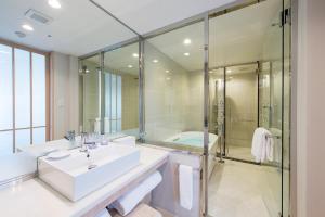 Koupelna v ubytování Hotel Grand Bach Kyoto Select
