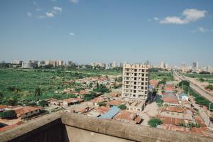 Nespecifikovaný výhled na destinaci Dar es Salaam nebo výhled na město při pohledu z hotelu