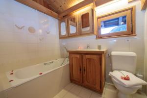 Koupelna v ubytování Chalet Vaffier - Happy Rentals + 18 fotografií