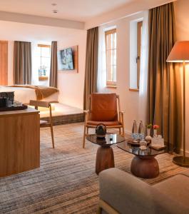TV a/nebo společenská místnost v ubytování Hotel Baškuća Sarajevo