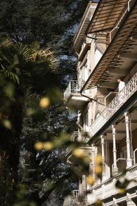 Balkón nebo terasa v ubytování Hotel Adria
