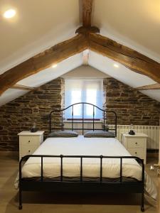 Postel nebo postele na pokoji v ubytování A Casa da Fonte