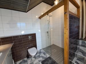 Ett badrum på LUX Apartment