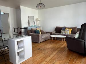 Posezení v ubytování Le Loft, l'annexe
