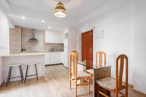 Kuchyň nebo kuchyňský kout v ubytování Malaga centro + 12 fotografií