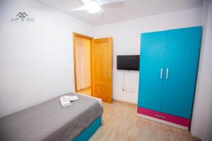 Łóżko lub łóżka w pokoju w obiekcie Fuerte Apartment Great Location