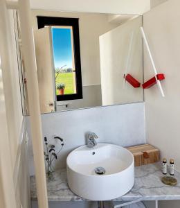 Le Dimore Rosse - Agriturismo的一间浴室