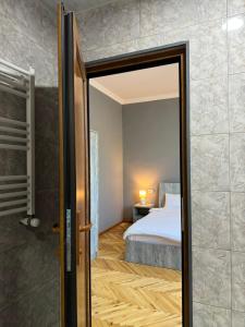 Letto o letti in una camera di Shanshe