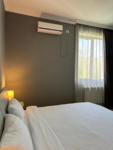 Letto o letti in una camera di Shanshe
