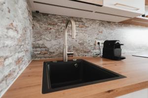 Kuchyň nebo kuchyňský kout v ubytování NEU I Stilvoll I Boxspring I Smart TV I Zentral