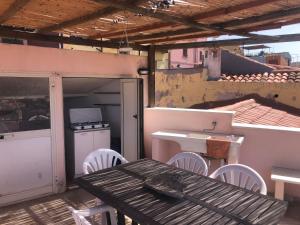 Balkón nebo terasa v ubytování Guesthouse Bosa di Giuseppe