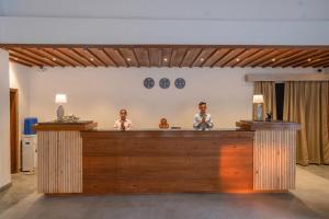 The lobby or reception area at Evara Spa & Resort