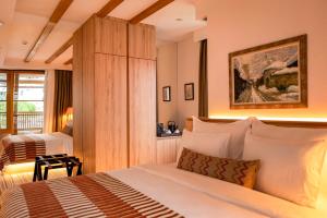 Postel nebo postele na pokoji v ubytování Hotel Baškuća Sarajevo + 37 fotografií