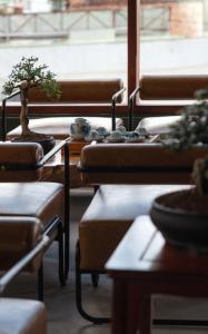 Istumisnurk majutusasutuses Pi Boutique Hotel