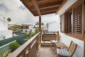 Balkoni atau teres di Casa Familiar San Diego