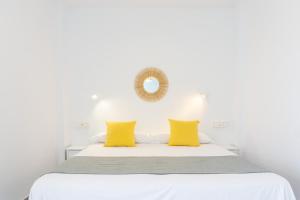 Katil atau katil-katil dalam bilik di Sea Views Apartament Mijas